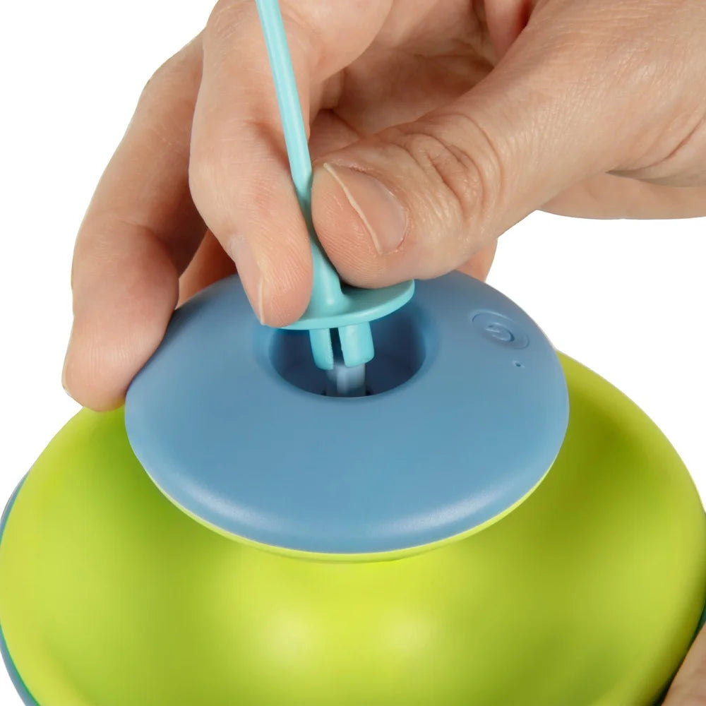 XMSJ Interactive Cat Toy with Spinning Feather Wand