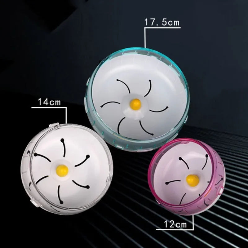 Hamster Running Wheel Exercise Quiet Spinner for Small Pets