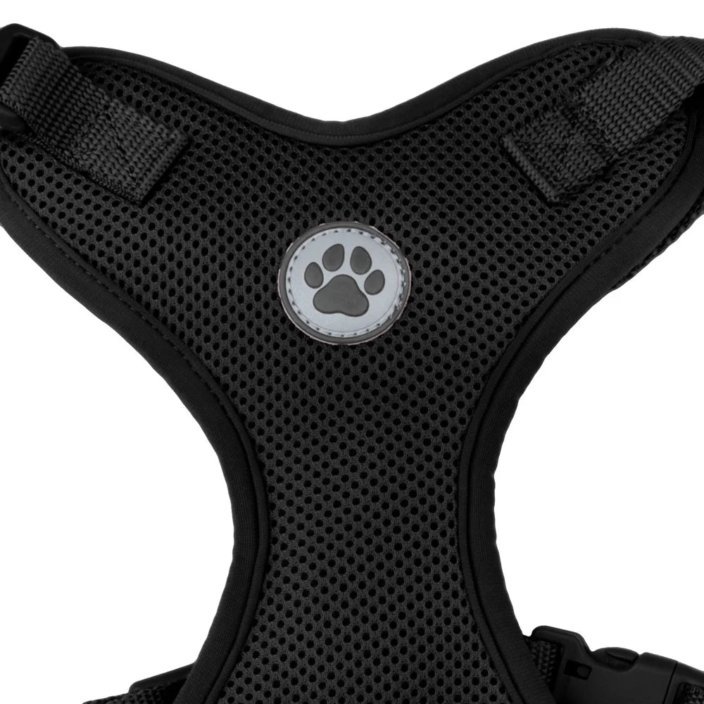 Adjustable Reflective Dog Harness Medium Dogs Soft Mesh