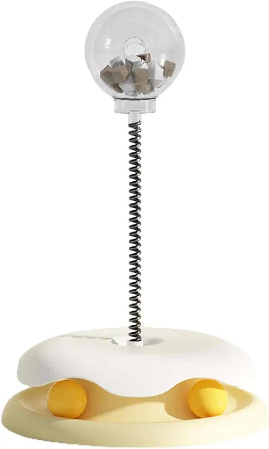 Interactive Cat Feeder Toy Tumbler by NoEnName_Null