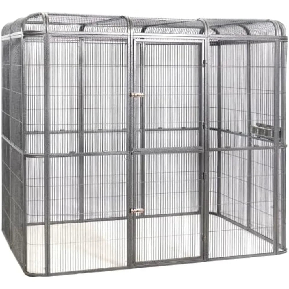 SENY Heavy Duty Walk In Aviary Cage For Large Birds
