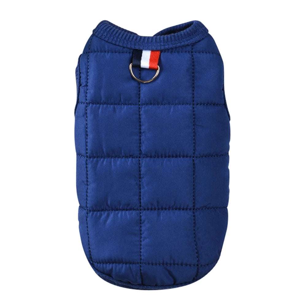 Winter Warm Padded Dog Jacket Cotton Windproof Coat