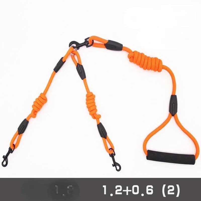 NoEnName_Null Double Dog Leash Coupler for Small Dogs