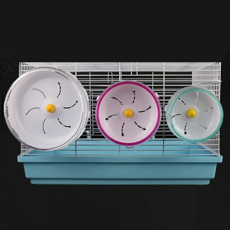 Hamster Running Wheel Exercise Quiet Spinner for Small Pets