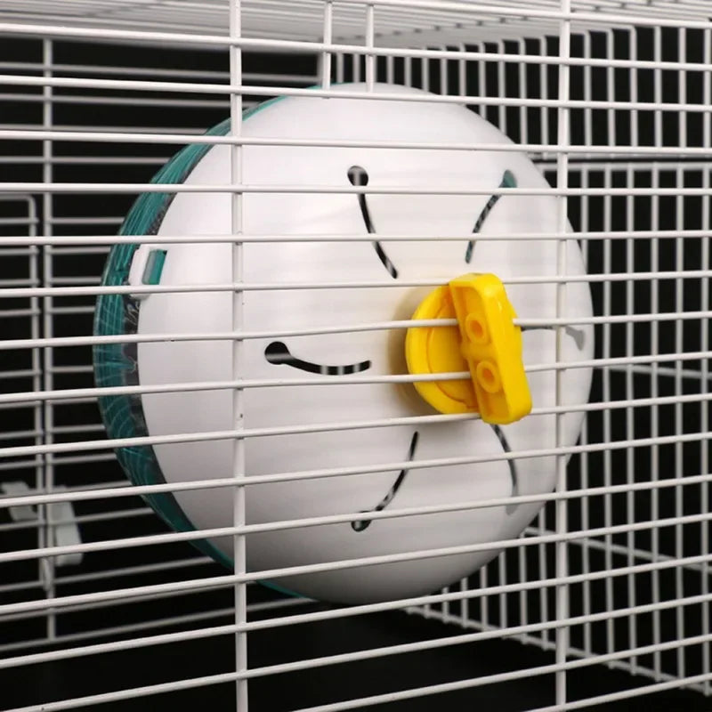 Hamster Running Wheel Exercise Quiet Spinner for Small Pets