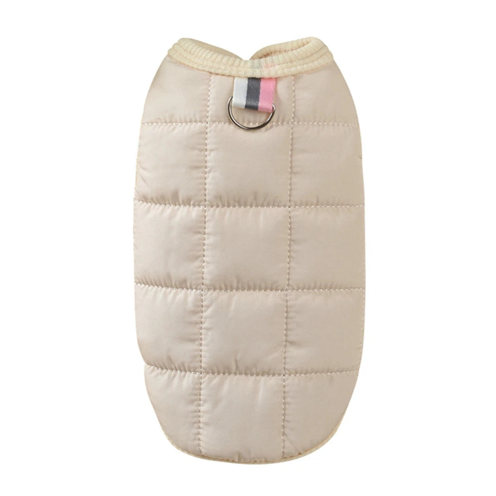 Winter Warm Padded Dog Jacket Cotton Windproof Coat