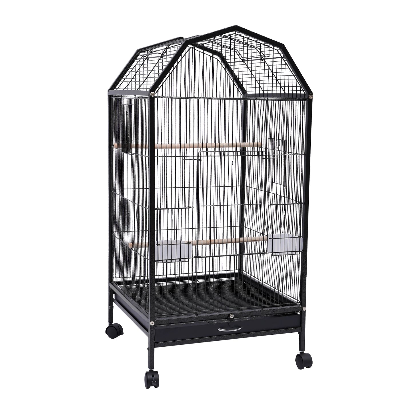 Guangdong Large Iron Bird Cage With Stand For Parrots