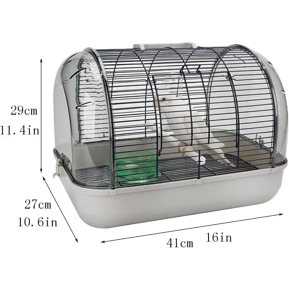 Bird Travel Cage Portable Pet Cage Birds And Small Animals