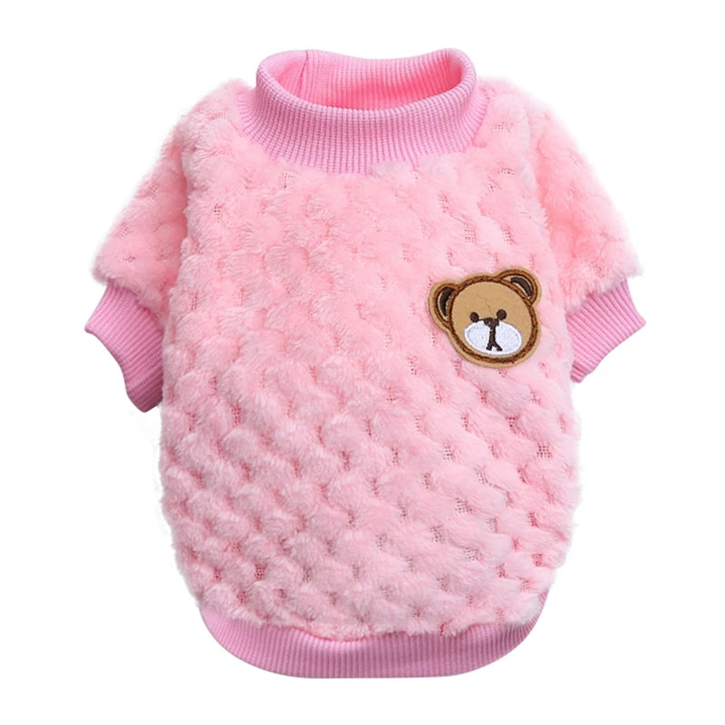 Guangdong Soft Fleece Warm Dog Pullover Coat for Small Pets