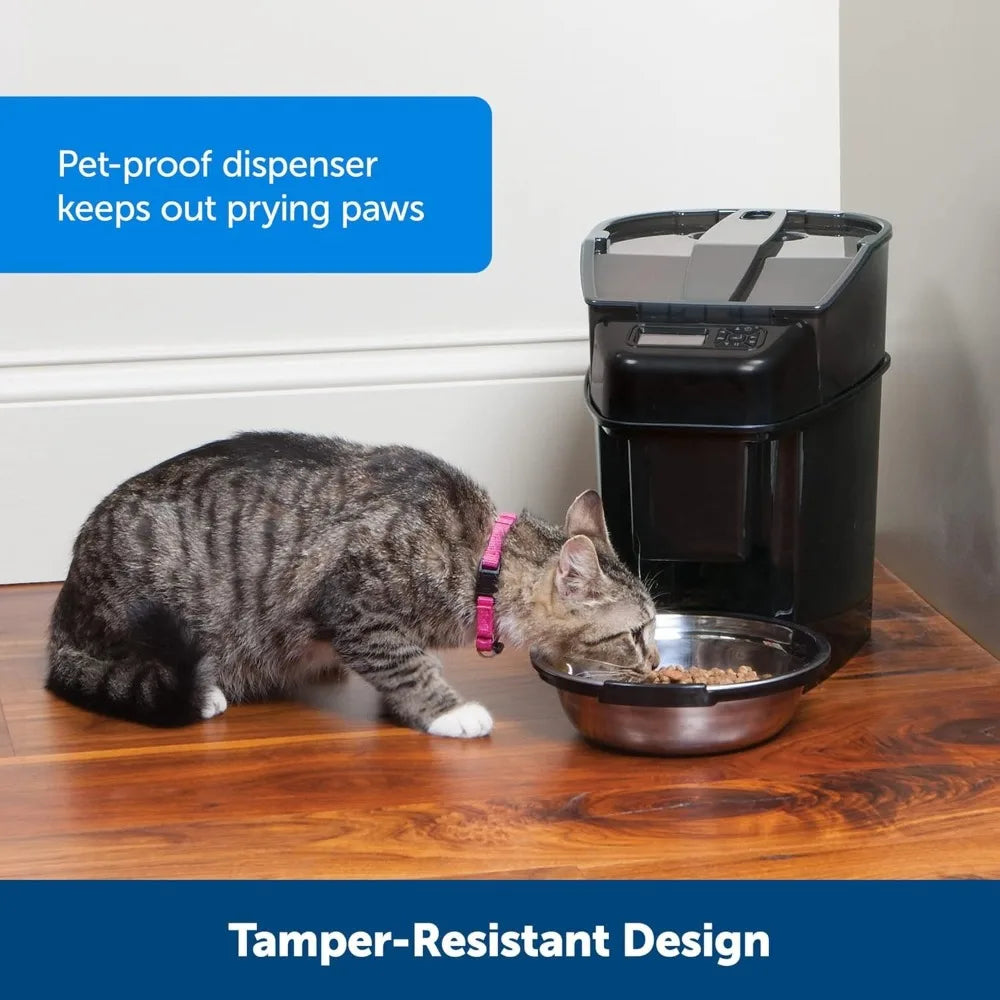Automatic Cat Feeder by Pet Simply for Timed Meal Delivery