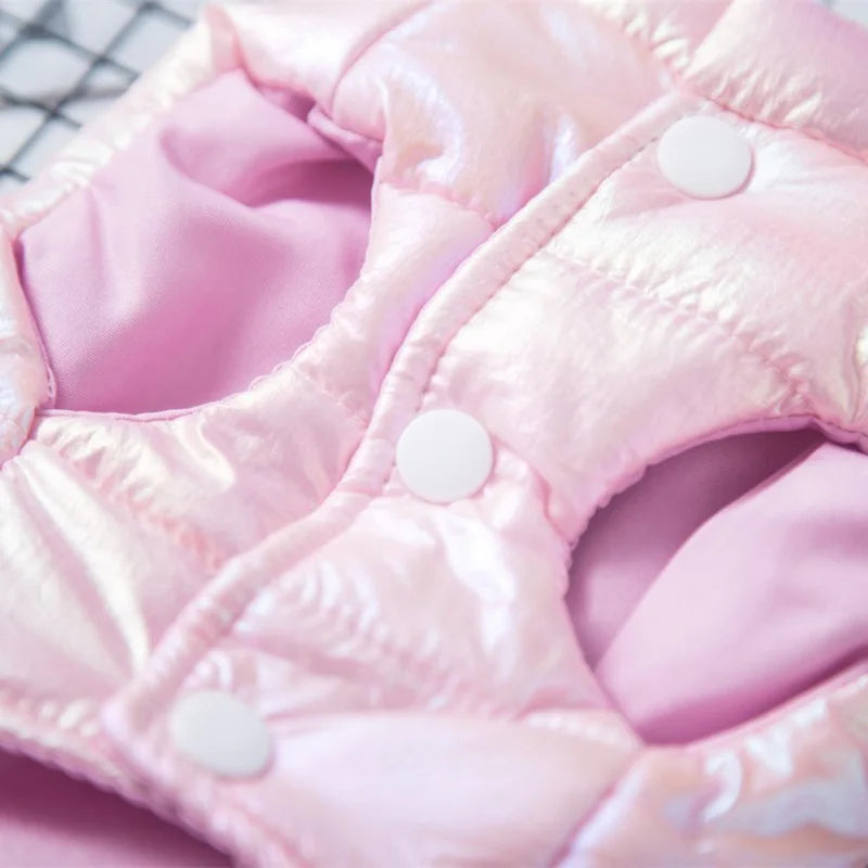 Winter Waterproof Dog Coat For Small Breeds Warm Outfit