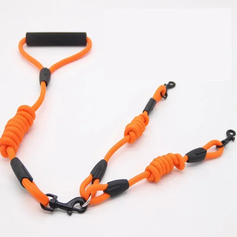 NoEnName_Null Double Dog Leash Coupler for Small Dogs