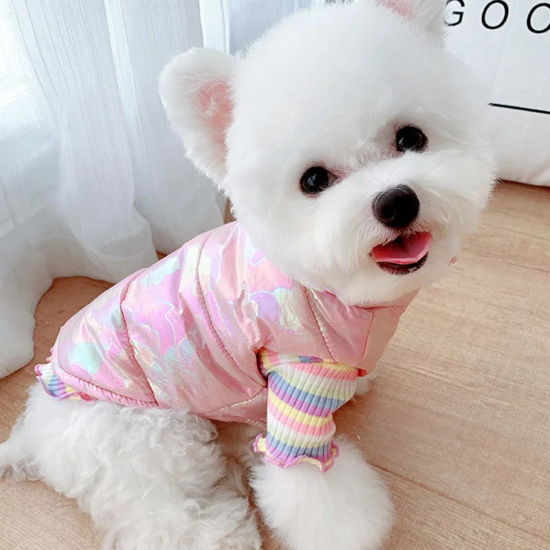 Winter Waterproof Dog Coat For Small Breeds Warm Outfit