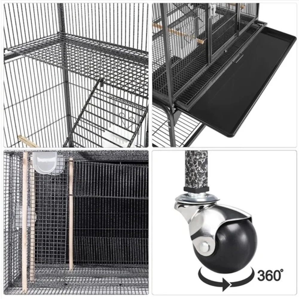 XL Cage For Ferret Chinchilla Sugar Glider 3 Level