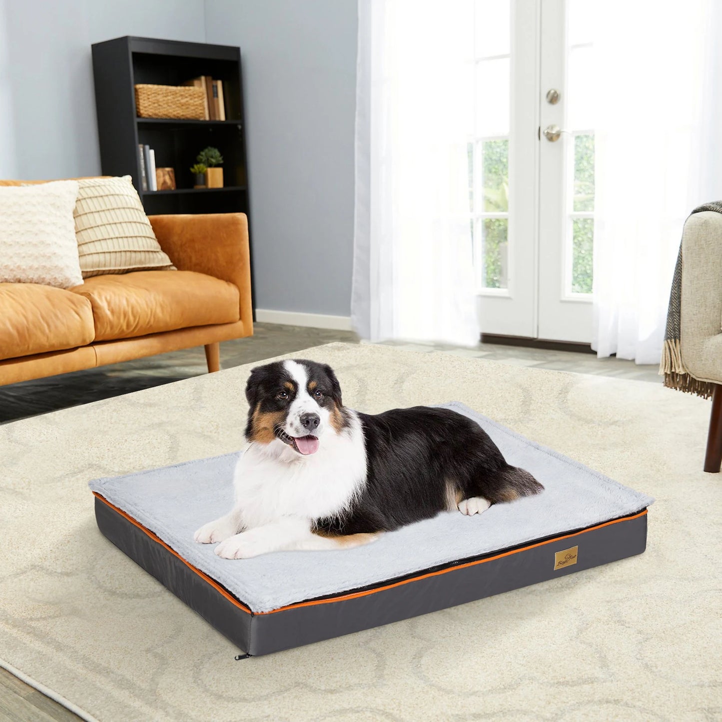 Bingopaw Large Orthopedic Dog Bed with Removable Washable Cover