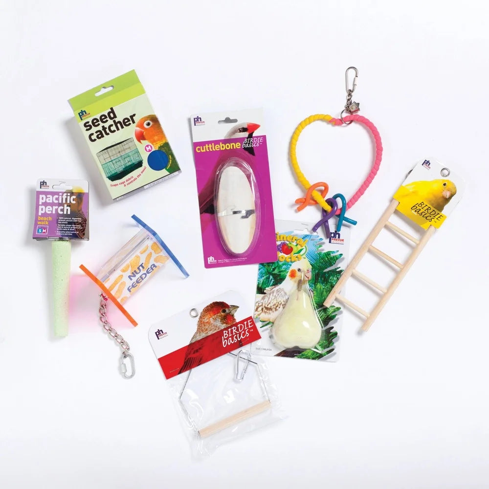 XMSJH Flight Cage Starter Kit With Toys Accessories