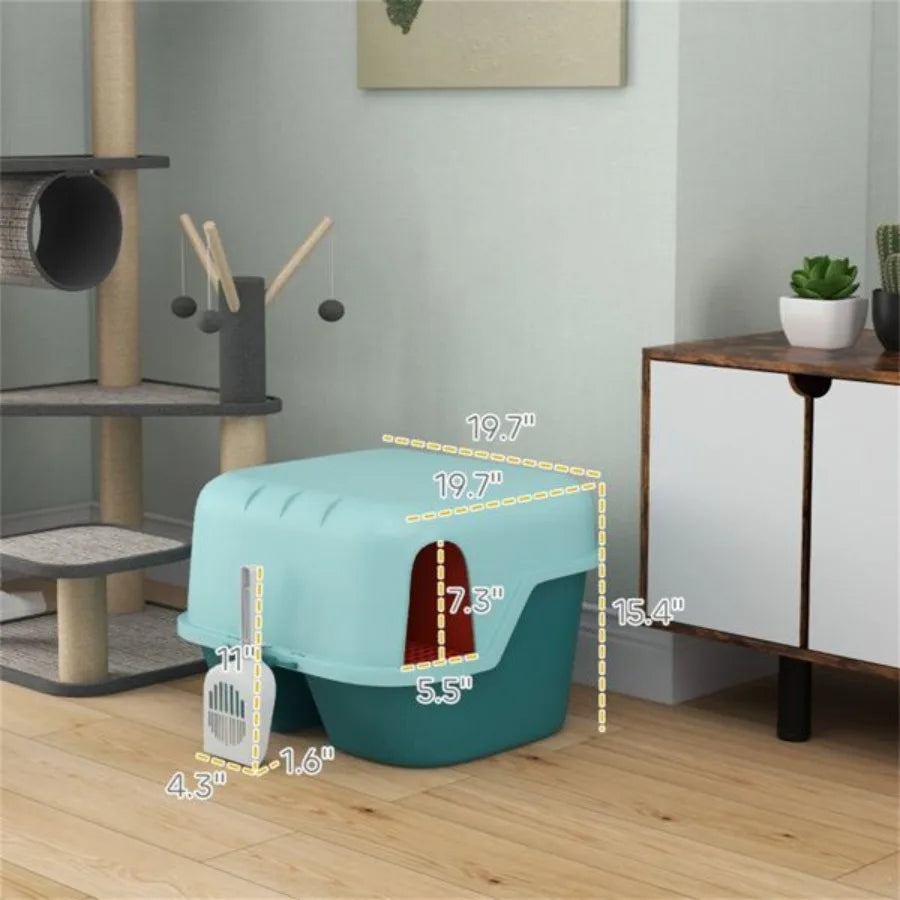 NoEnName Null Fully Enclosed Cat Litter Box