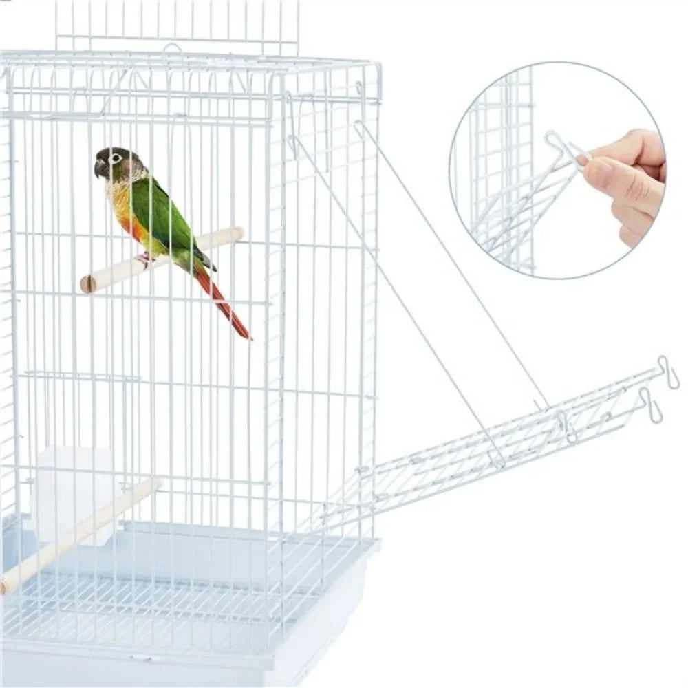 CN Guangdong Open Top Travel Bird Cage For Small Birds