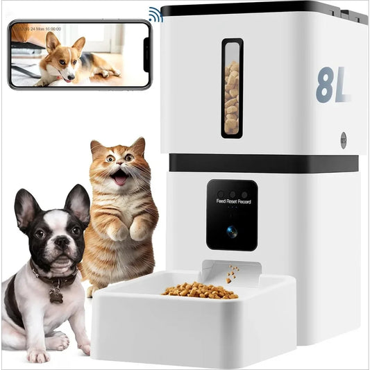 Automatic Dog Feeder with Camera WiFi App Control