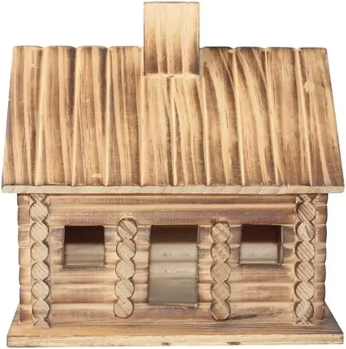 PEIS Wooden Bird Breeding House Outdoor Nest Box Decor For