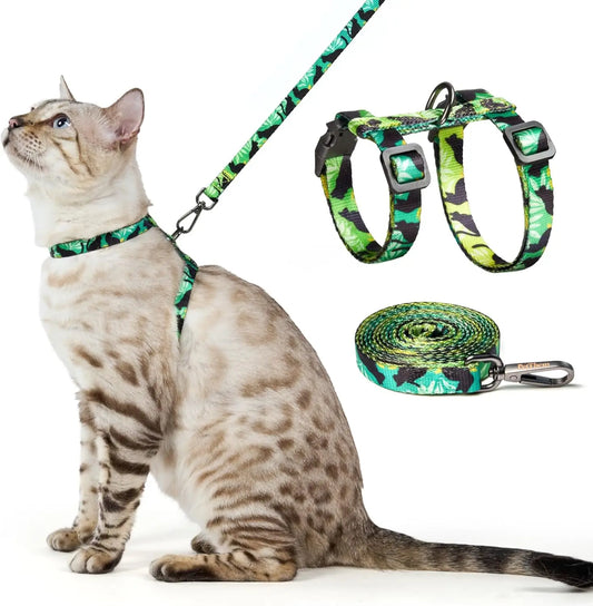 Hign-concerned Cat Harness And Leash Set Escape Proof