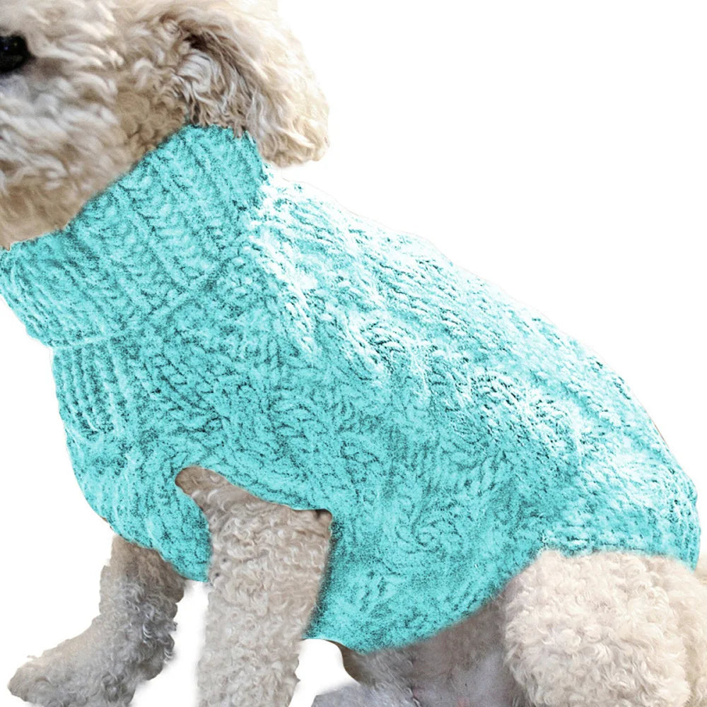 Dog Sweater Autumn Winter Knit Warm Comfort Clothing For Pets