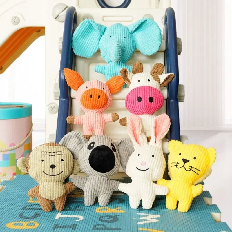 NoEnName Null Cute Plush Squeaky Dog Chew Toy