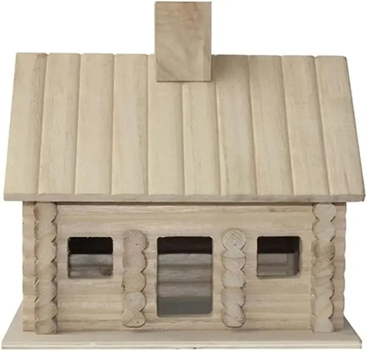 PEIS Wooden Bird Breeding House Outdoor Nest Box Decor For