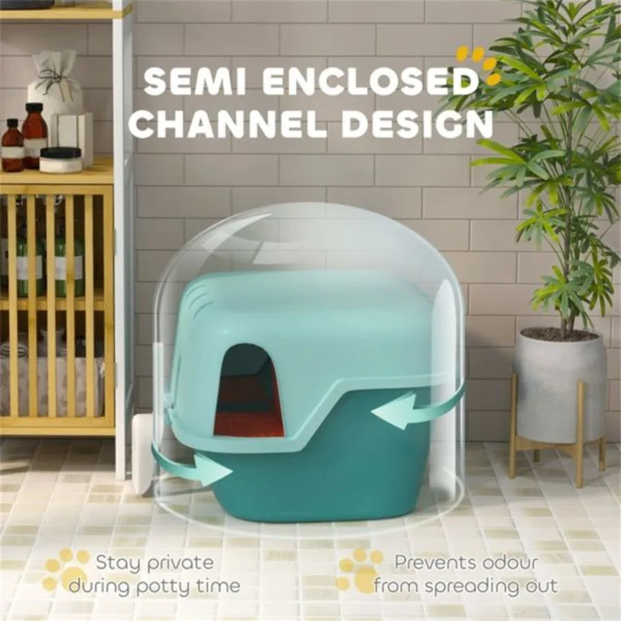 NoEnName Null Fully Enclosed Cat Litter Box