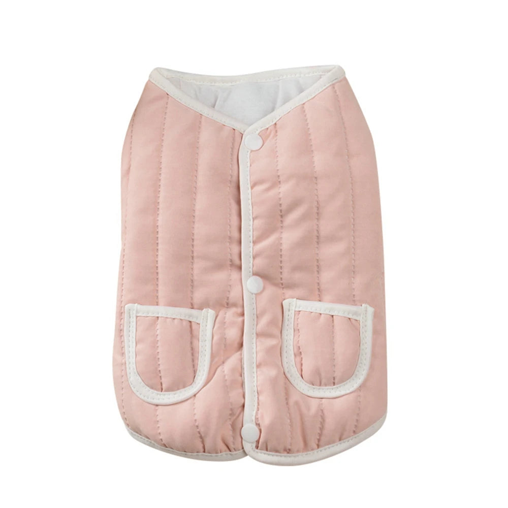 Guangdong Cotton Padded Dog Coat Jacket with Pockets