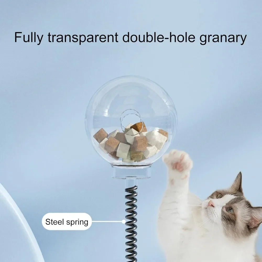 Interactive Cat Feeder Toy Tumbler by NoEnName_Null