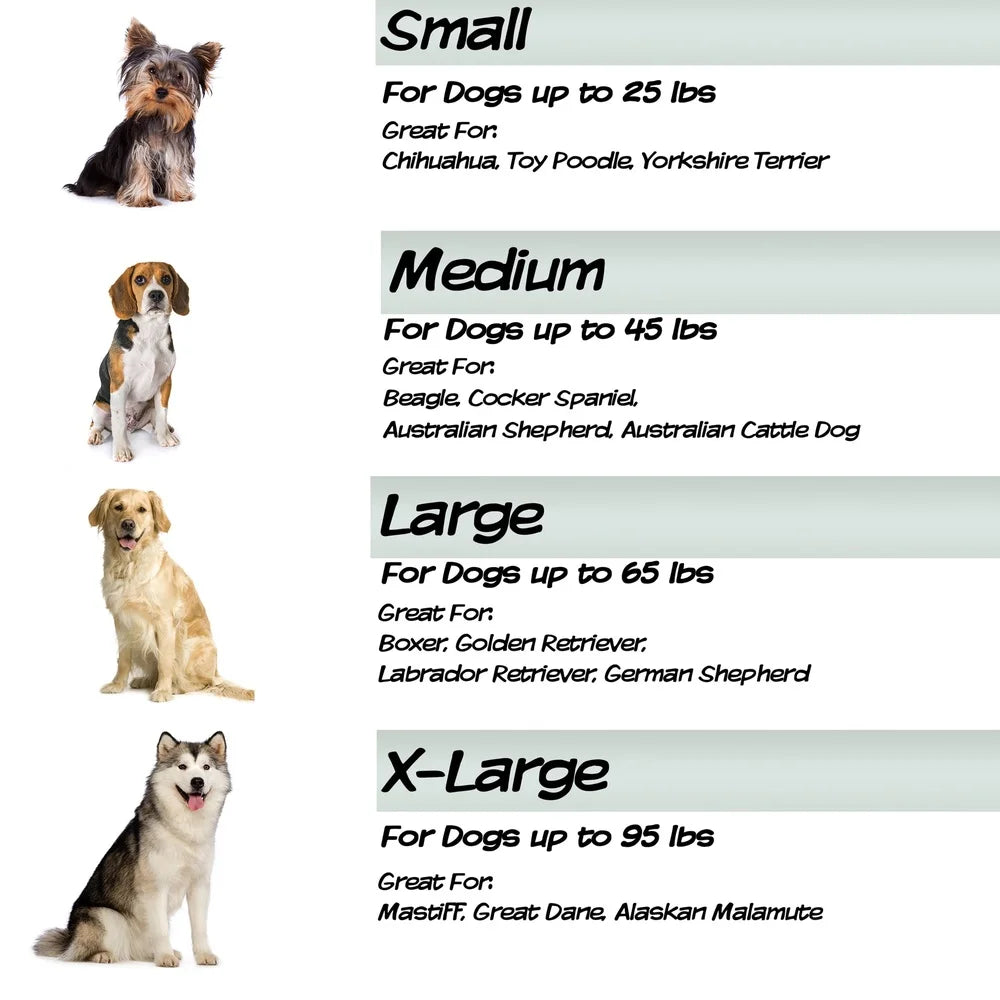 XMSJ Orthopedic Dog Bed with Memory Foam and Removable Cover