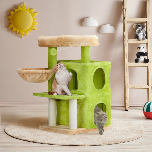 NoEnName Cat Tree Tower Indoor Activity Center for Cats