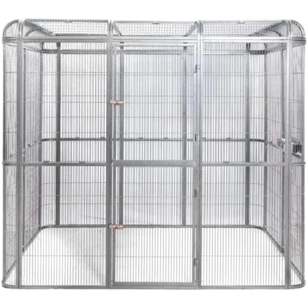 SENY Heavy Duty Walk In Aviary Cage For Large Birds