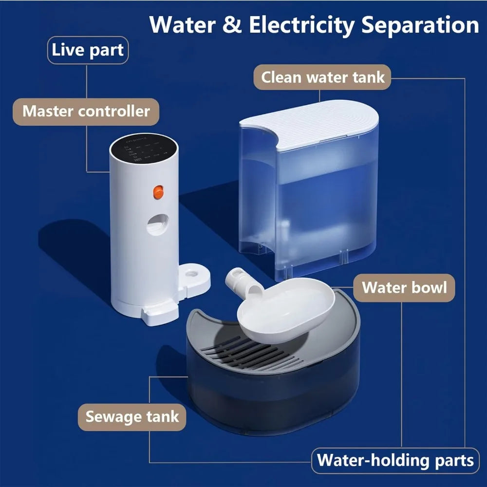 Smart Pet Water Fountain Automatic Small Dog Cat Fountain