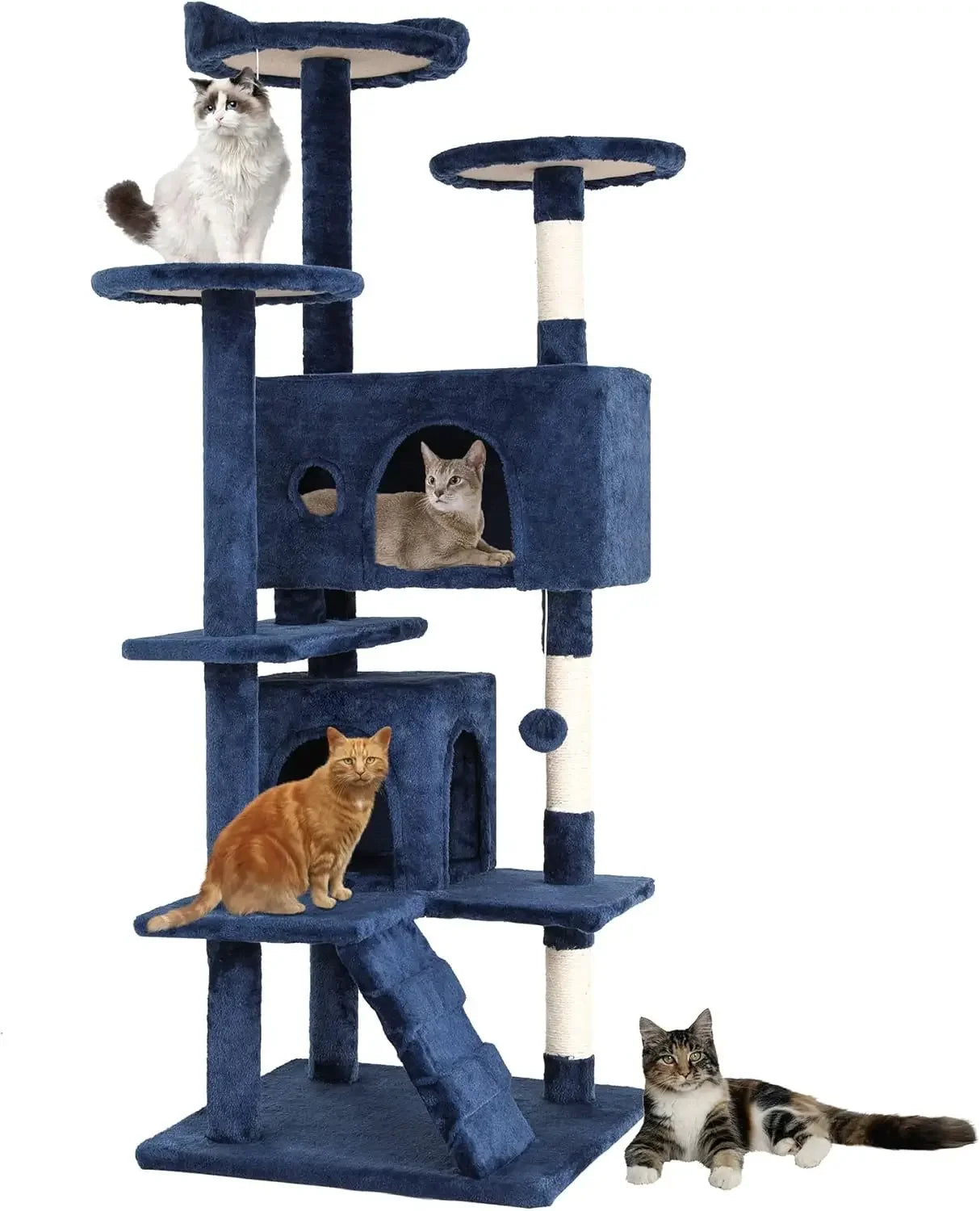 Cat Tree Tower Multi-Level Cat Furniture Activity Center