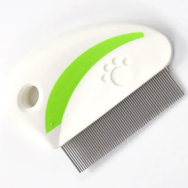 1Pcs Portable Anti Lice Comb for Cats and Dogs Stainless Steel Pet Hair Brush Multipurpose Flea Remover