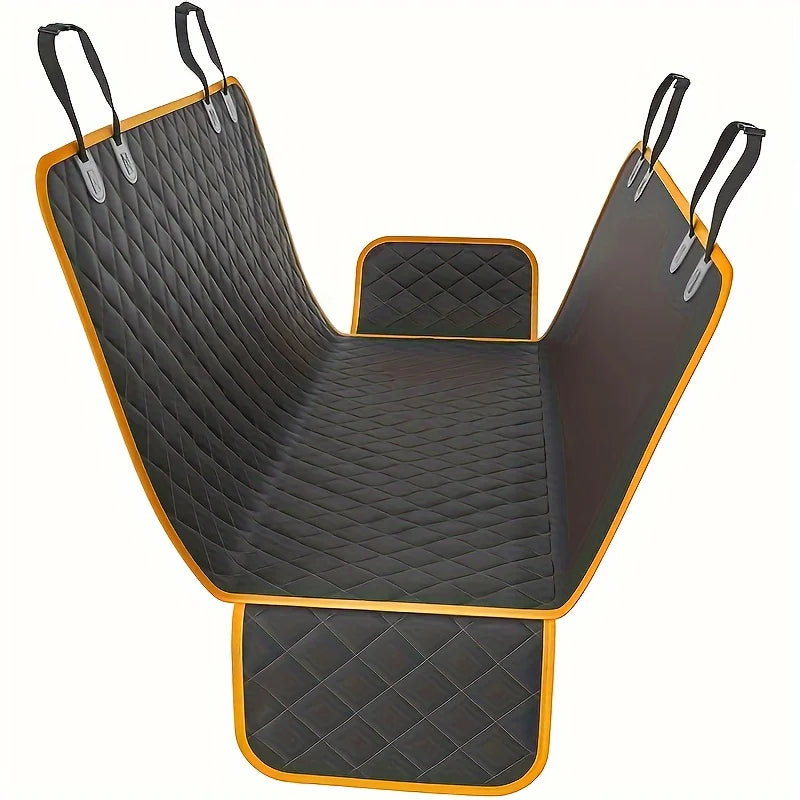 NoEnName Null Waterproof Pet Car Mat with Gray Edging