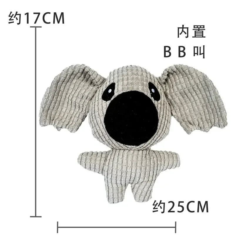 NoEnName Null Cute Plush Squeaky Dog Chew Toy