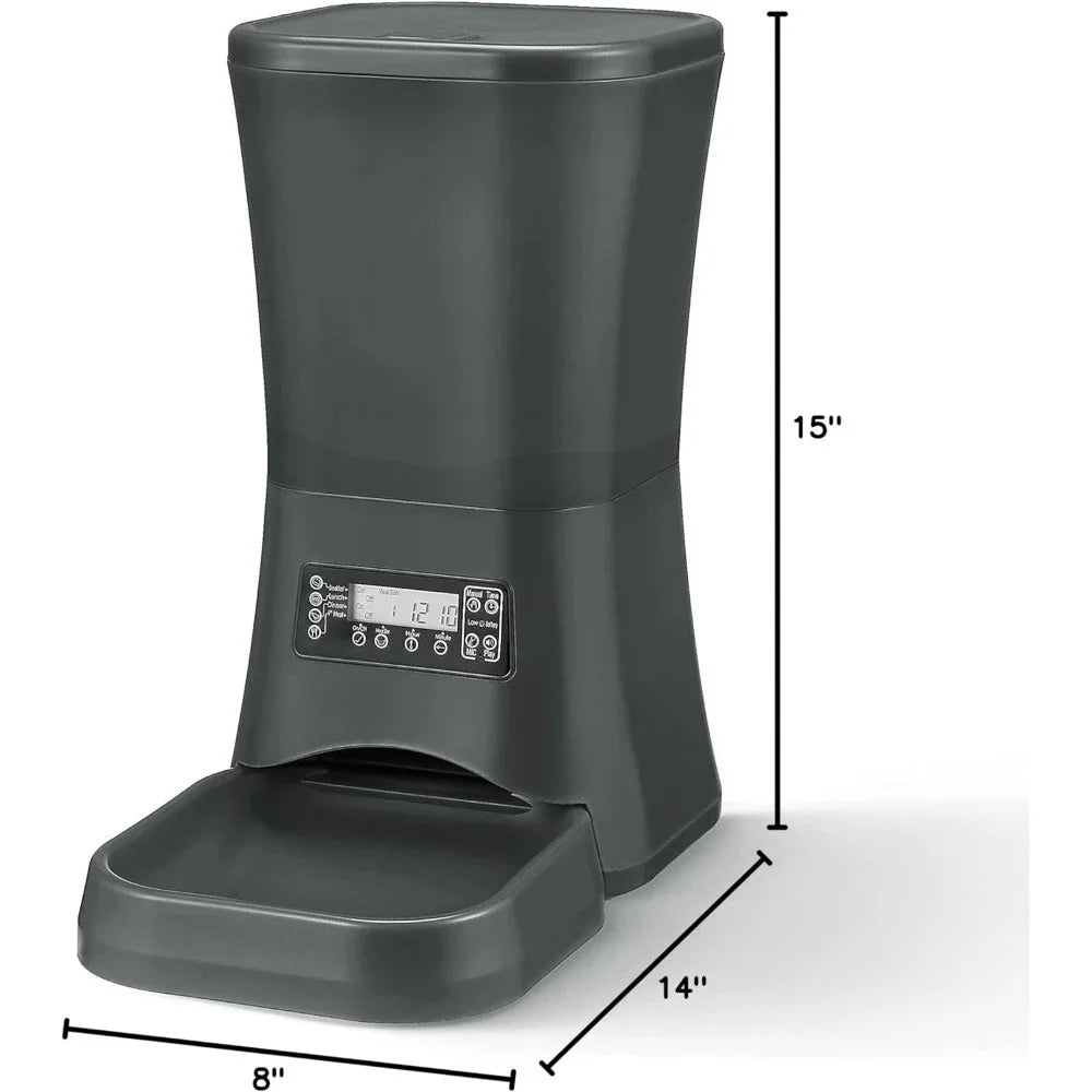 Automatic Dog Feeder with Timer for Large Dogs