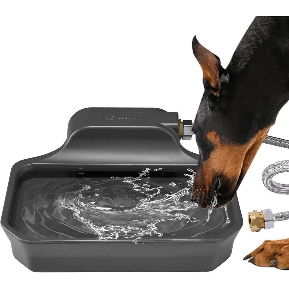 Automatic Dog Water Dispenser for Indoor Outdoor Use