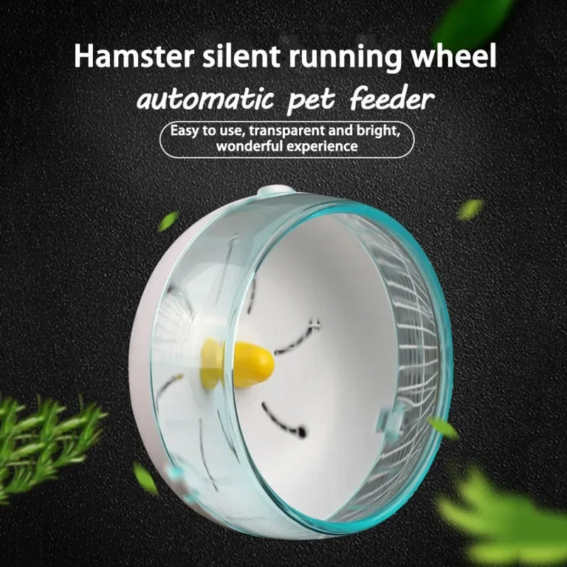 Hamster Running Wheel Exercise Quiet Spinner for Small Pets