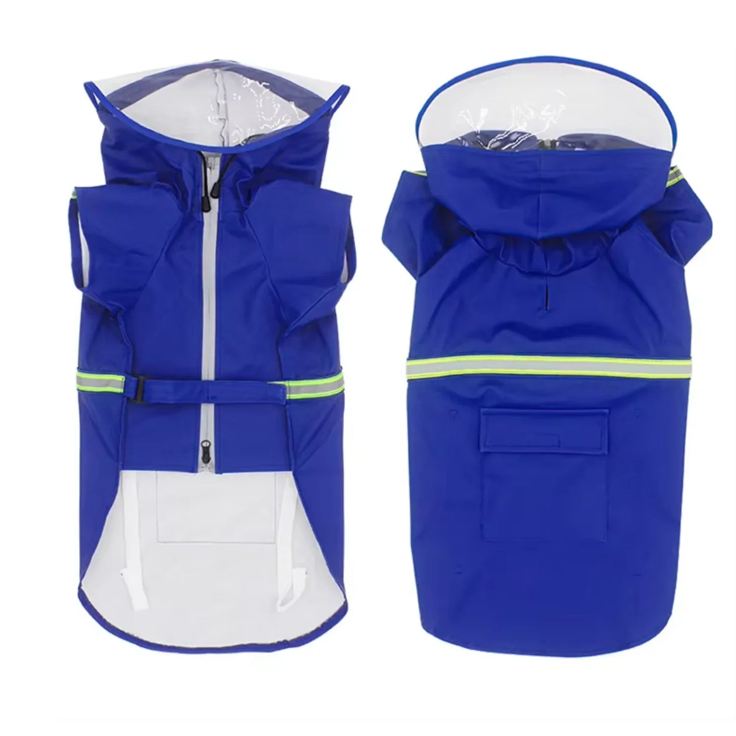 Large Dog Clothes Waterproof Hoodies 4XL XXXL Reflective