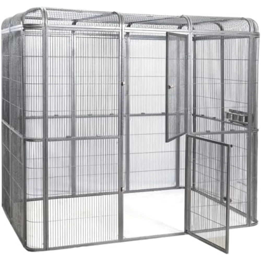 SENY Heavy Duty Walk In Aviary Cage For Large Birds