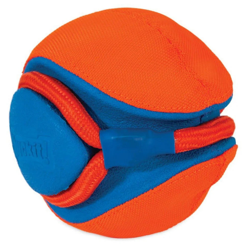 XMSJ Rope Ball Fetch Dog Toy Durable Interactive Play