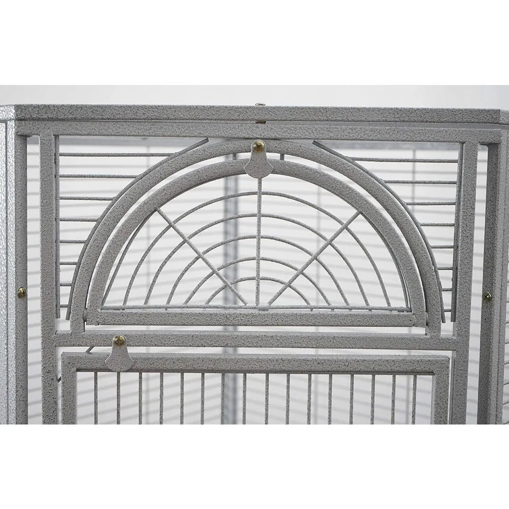 Gap Corner Bird Cage For Cockatiel And Parakeet Space Saver