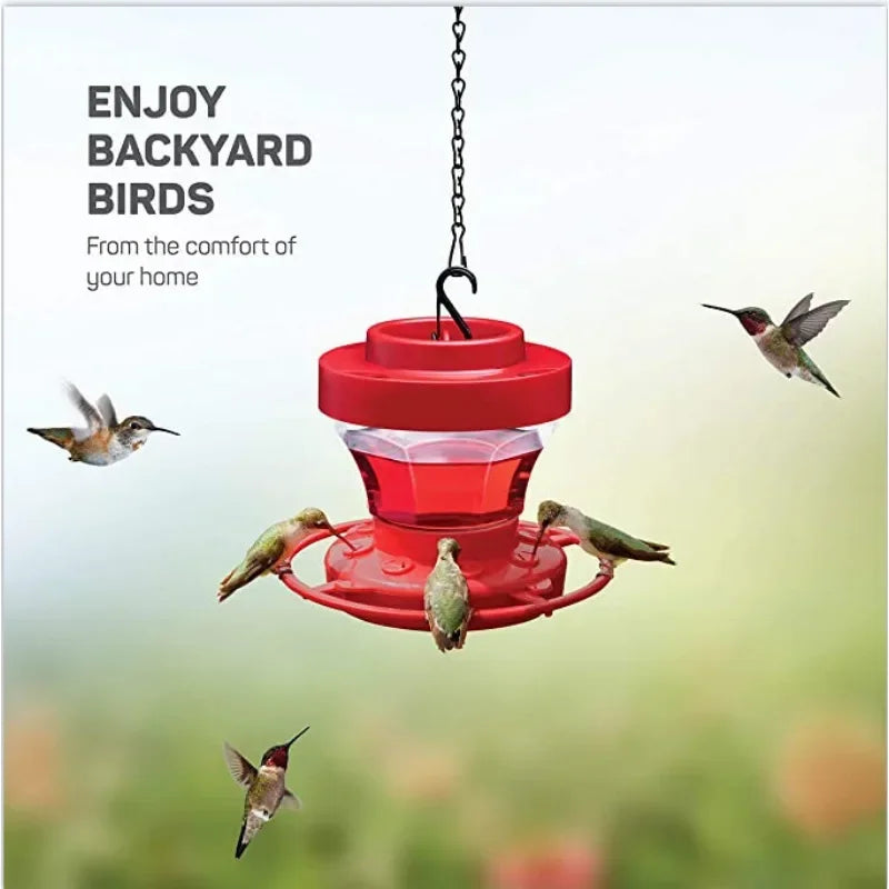 Plastic Hummingbird Feeder With Hanging Hook For Garden