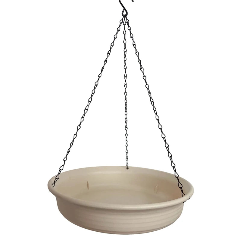 Hanging Bird Bath Feeder Platform For Outdoor Patio