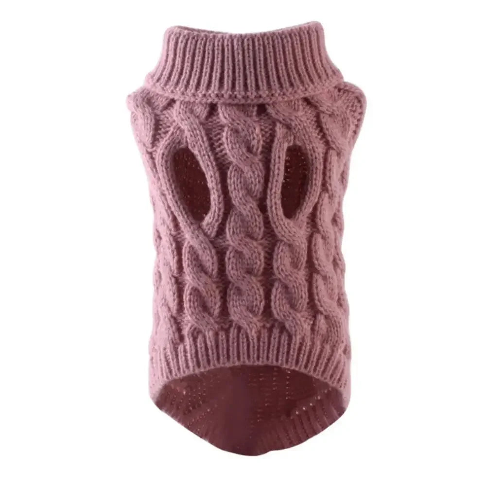 Dog Sweater Autumn Winter Knit Warm Comfort Clothing For Pets