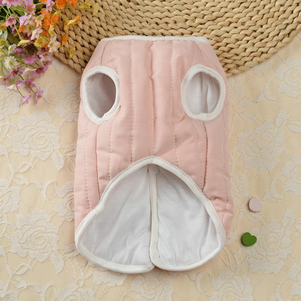 Guangdong Cotton Padded Dog Coat Jacket with Pockets